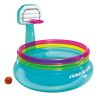 Piscinette Gonflable Intex Octo Avec Panier De Basket - Idéale Pour Enfants Dès 3 Ans, 682 Litres