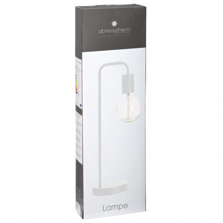 Lampe à Poser Atmosphera Keli Noire Métal H45cm - Design Élégant Et Original