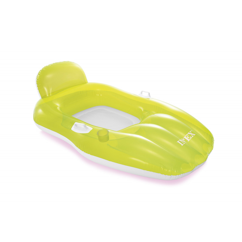 Intex Lounge Pétale : Matelas Flottant Pour Piscine Avec Porte-gobelet Et Connecteurs