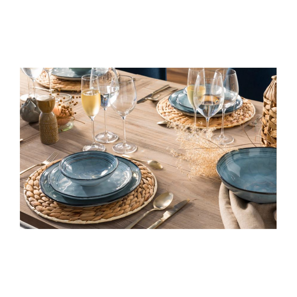 Secret De Gourmet Besteckset D'ORO – 24-teilig, Edelstahl, Elegantes Menagerie-Design