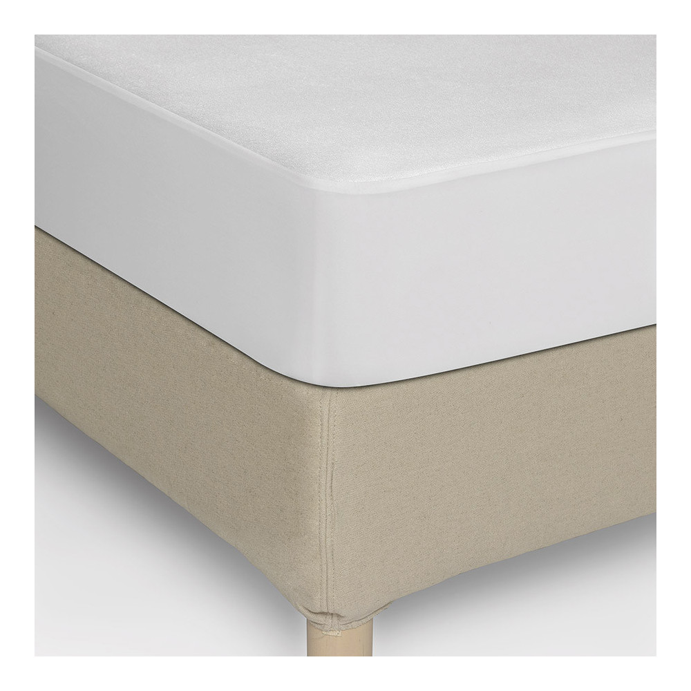 Lot De 2 Protège-matelas Imperméables Pour Pack'n Play – 99,1 X 68,6 Cm – Gris – Housse Matelassée Douce – Jupe élastique 12,7 Cm