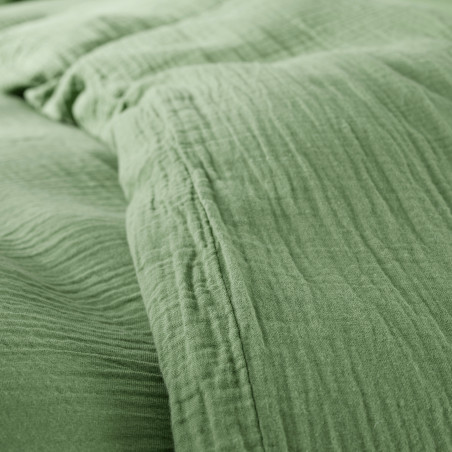 Parure de couette "Noah" Gaze de Coton 260 x 240 pour lit 2 Places "King Size" 160 à 180 cm