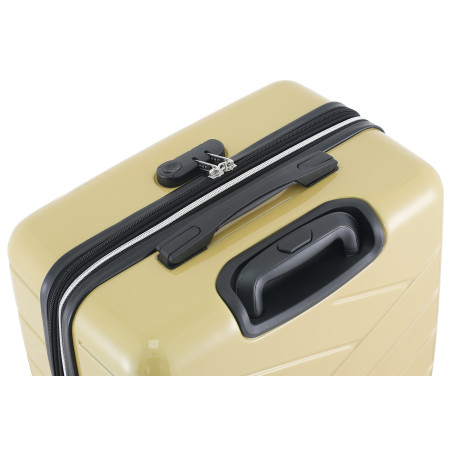 Valise Cabine Extensible Rigide Trolley Polycarbonate - LYS Paris 393