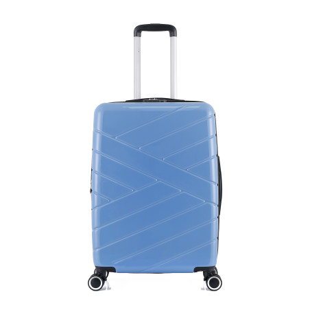 Lot de 3 valises Extensible Rigide Trolley Polycarbonate - LYS Paris 395/3