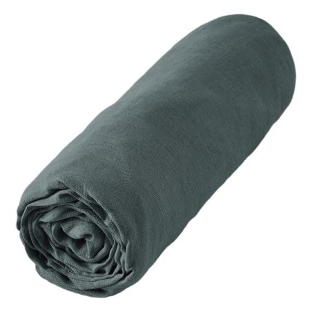 Drap housse "Soline" toutes dimensions Lin lavé l'Effet Papillon