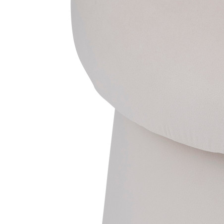 Pouf velours champignon "Noa" Atmosphera