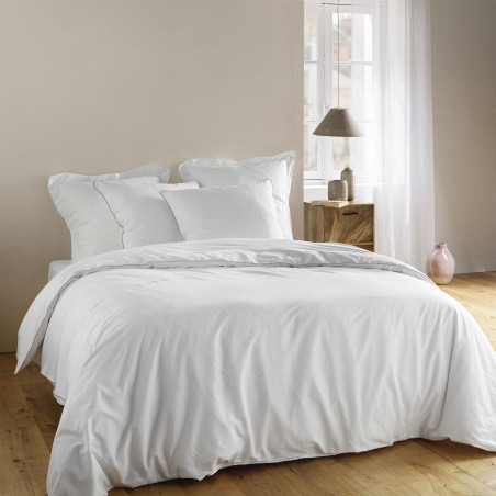 Parure de couette "Noémie" - 100% Coton / 57 Fils/cm² - Toutes dimensions