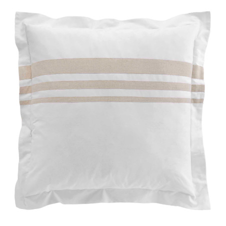 Parure de couette "Margaux" - 95% Coton / 5% Lin / 57 Fils/cm² - Toutes dimensions
