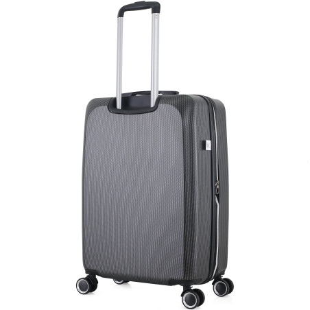 Lot de 3 valises Extensible Rigide Trolley Polycarbonate - LYS Paris 379/3