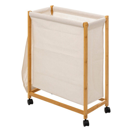 Panier à linge "Bam" 52 litres bambou Atmosphéra