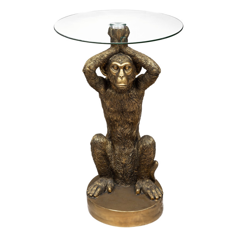 Table à café en verre trempé "Monkey" Atmosphera