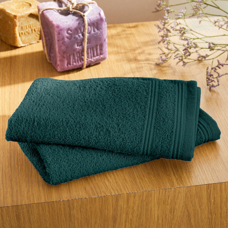 Lot de 2 serviettes invité "Spa" 30 x 50 cm / 400 gr/m²