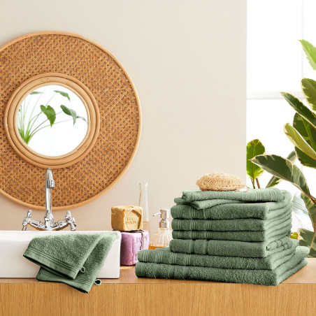 Pack complet 10 pièces "Spa" salle de bain / 400 gr/m²