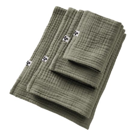 Drap de bain 90 x 150 cm Gaze de coton unie Gaïa l'Effet Papillon