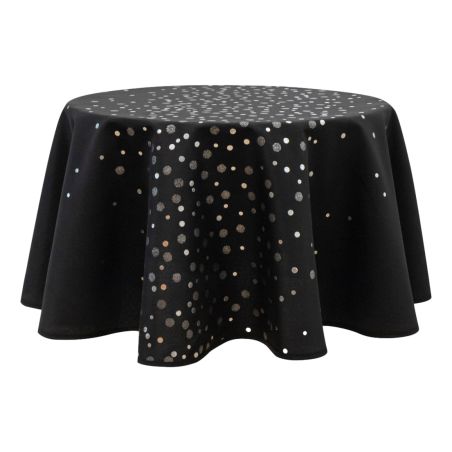Nappe antitache imprimée "Stella" ronde 160 cm