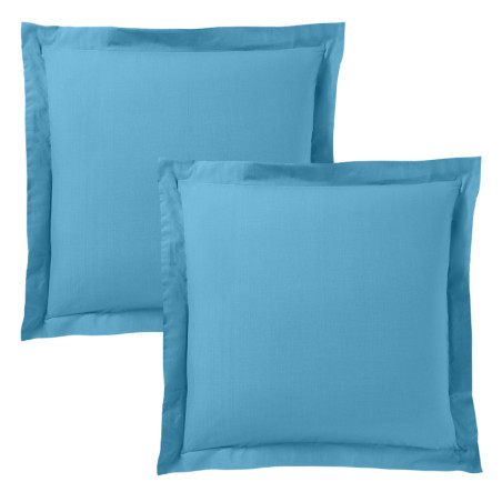 Pack 6 pièces housse de couette 240 x 220 cm "Premium" pour lit 2 places 140 x 190 cm Coton Pur