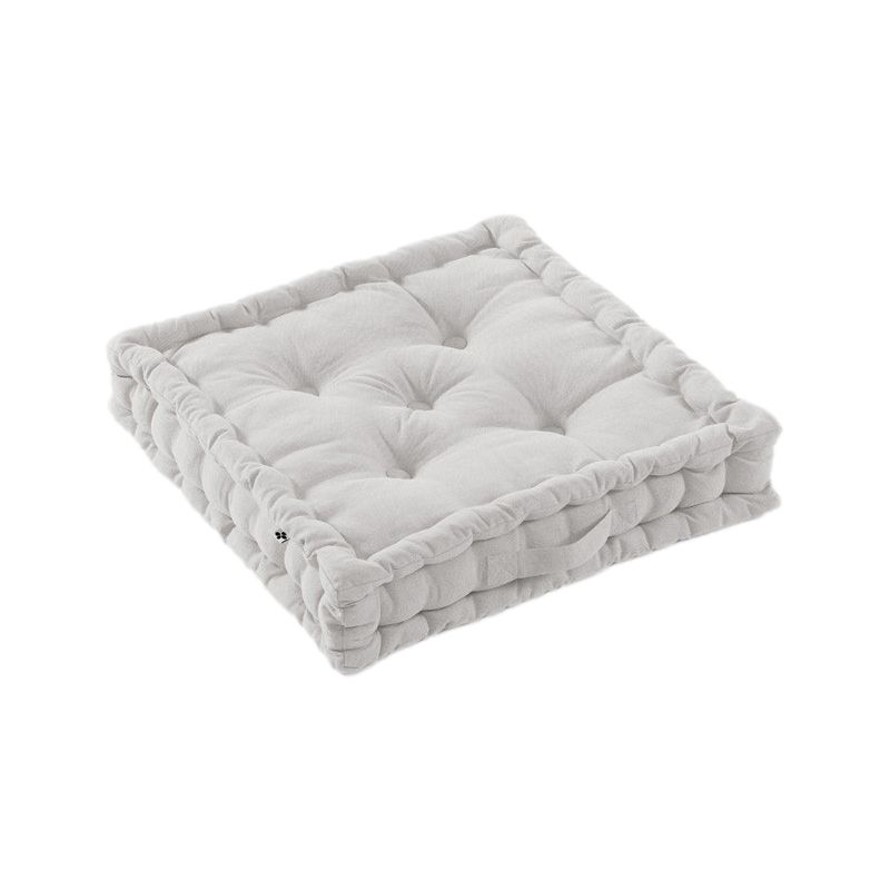 Coussin de sol Outdoor déperlant - Anti-UV "Kala" en Coton 50 x 50 x 10 cm l'Effet Papillon
