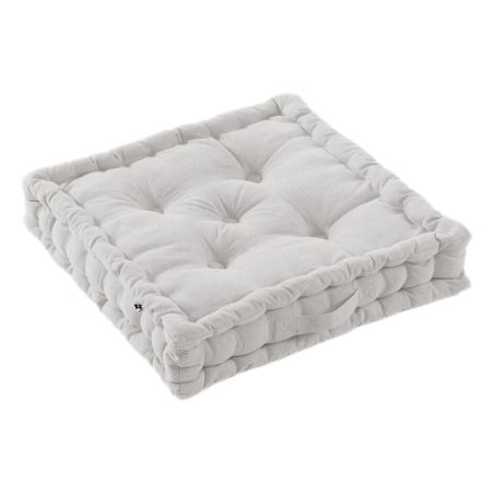 Coussin de sol Outdoor déperlant - Anti-UV "Kala" en Coton 50 x 50 x 10 cm l'Effet Papillon