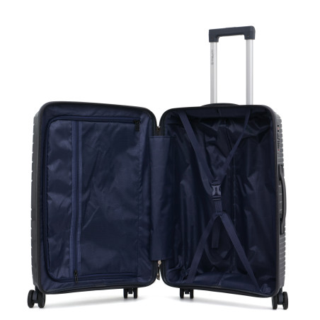 Lot de 3 valises Polypropylène "Travel Light" - LYS Paris 2551/3