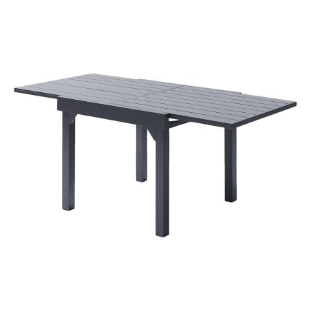 Salon de jardin Ensemble Modulo T 4 / 8  + F 4 Full Alu Gris Wilsa Garden
