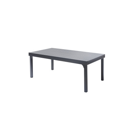 Salon de jardin Ensemble Modulo T 8/12 + F 8 Alu Gris Wilsa Garden