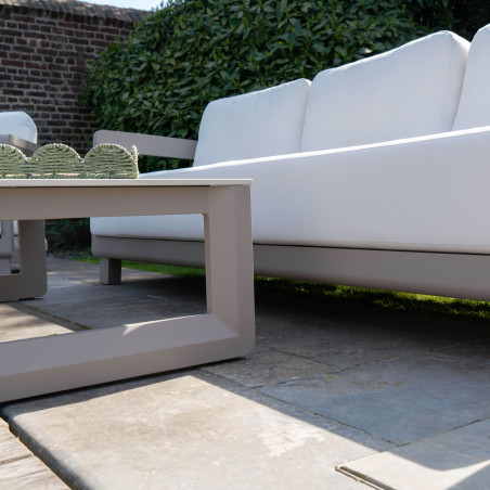 Salon de jardin bas en aluminium Calarossa Wilsa Garden
