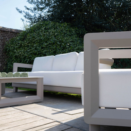 Salon de jardin bas en aluminium Calarossa Wilsa Garden