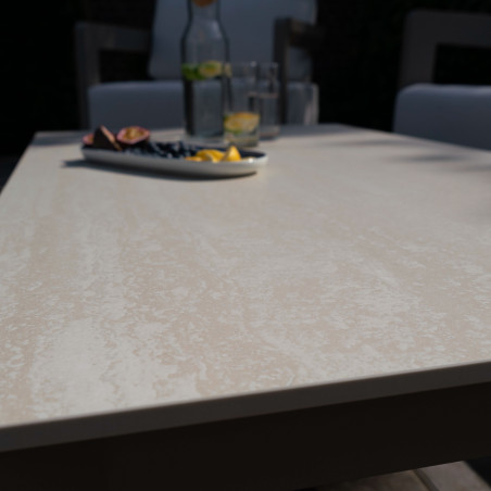Salon de jardin bas en aluminium Calarossa Wilsa Garden