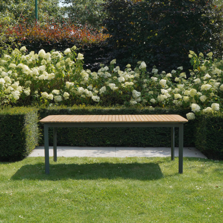 Salon de jardin en aluminium bois Piana Wilsa Garden