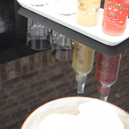 Salon de jardin en aluminium Blanc Barset Wilsa Garden