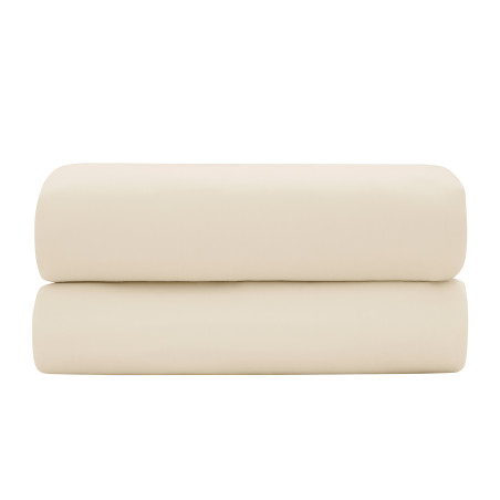 Drap Plat "Prestige" 100% Satin de coton Peigné 120 fils/cm² Coton Pur