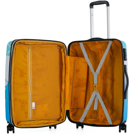 Lot de 3 valises Extensible Polycarbonate - LYS Paris 380/3