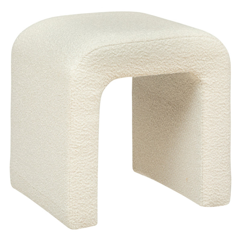 Pouf bouclettes ou velours côtelé "Sevi" Atmosphera