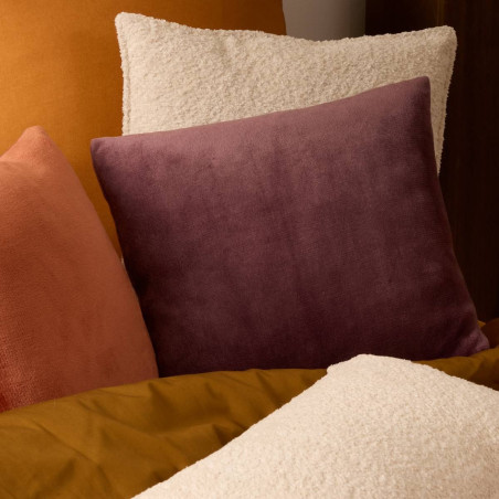 Coussin déhoussable en Flanelle 38 x 38 cm "Ollis"
