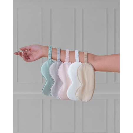 Masque de sommeil en soie de mûrier "Silk" Coton pur