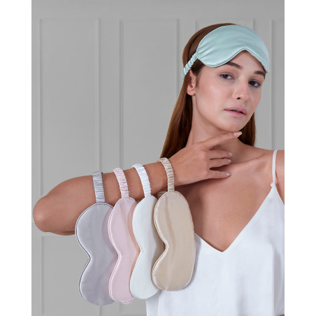 Masque de sommeil en soie de mûrier "Silk" Coton pur