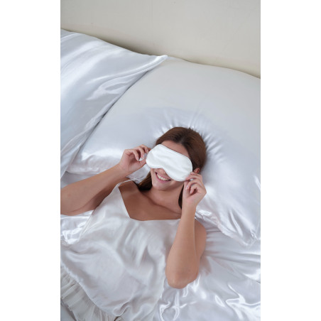 Masque de sommeil en soie de mûrier "Silk" Coton pur
