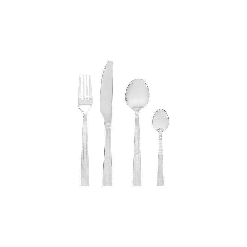Ménagère 24 pièces Inox "Alix" Secret de gourmet