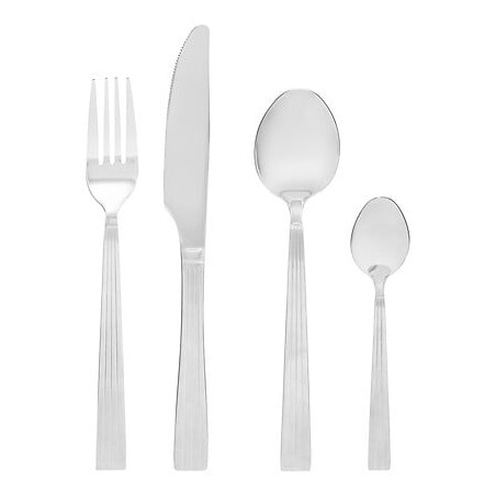 Ménagère 24 pièces Inox "Alix" Secret de gourmet