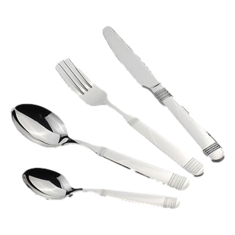 Ménagère 24 pièces Inox "Sacha" Secret de gourmet