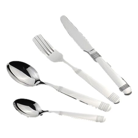 Ménagère 24 pièces Inox "Sacha" Secret de gourmet