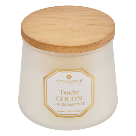 Bougie parfumée "Elisa" 200 g pot verre Atmosphera.