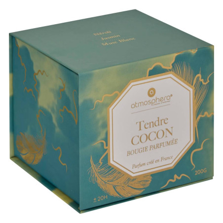 Bougie parfumée "Elisa" 200 g pot verre Atmosphera.