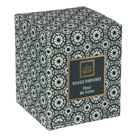 Bougie parfumée "Neda'" 110 g pot verre bois  Atmosphera.