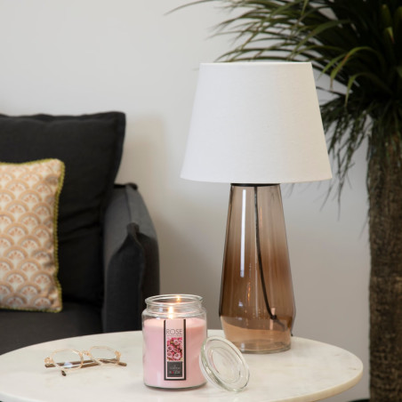 Bougie parfumée avec couvercle "Noé" 510 g pot verre Atmosphera.