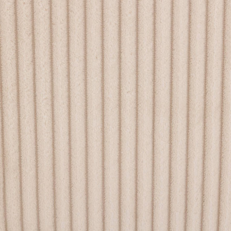 Pouf coffre pliable "Arum" velours côtelé Atmosphera