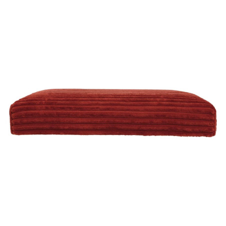 Pouf coffre pliable "Arum" velours côtelé Atmosphera