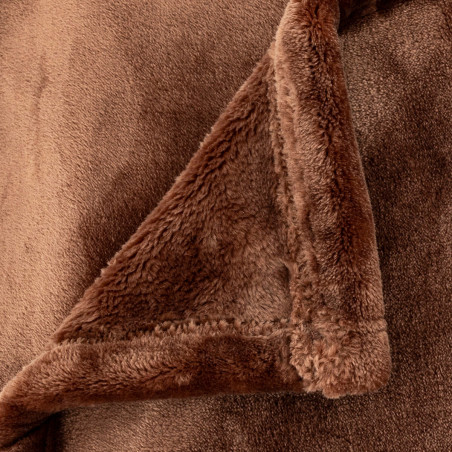 Couverture "Cuddly" 180 x 230 cm flanelle 550 g Atmosphera
