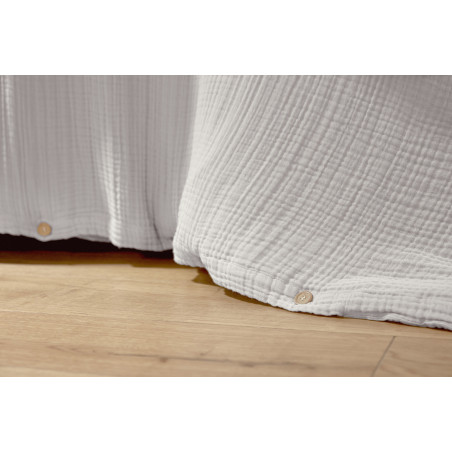 Housse de couette "Ina" toutes dimensions "Quadruple Gaze de Coton" l'Effet Papillon