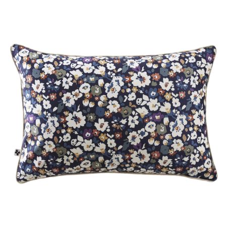 Coussin déhoussable 40 x 60 cm "Coline" Velours imprimé l'Effet Papillon